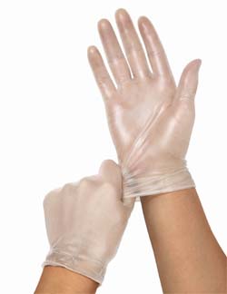 Vinyl Exam Gloves - Powder Free Closeout